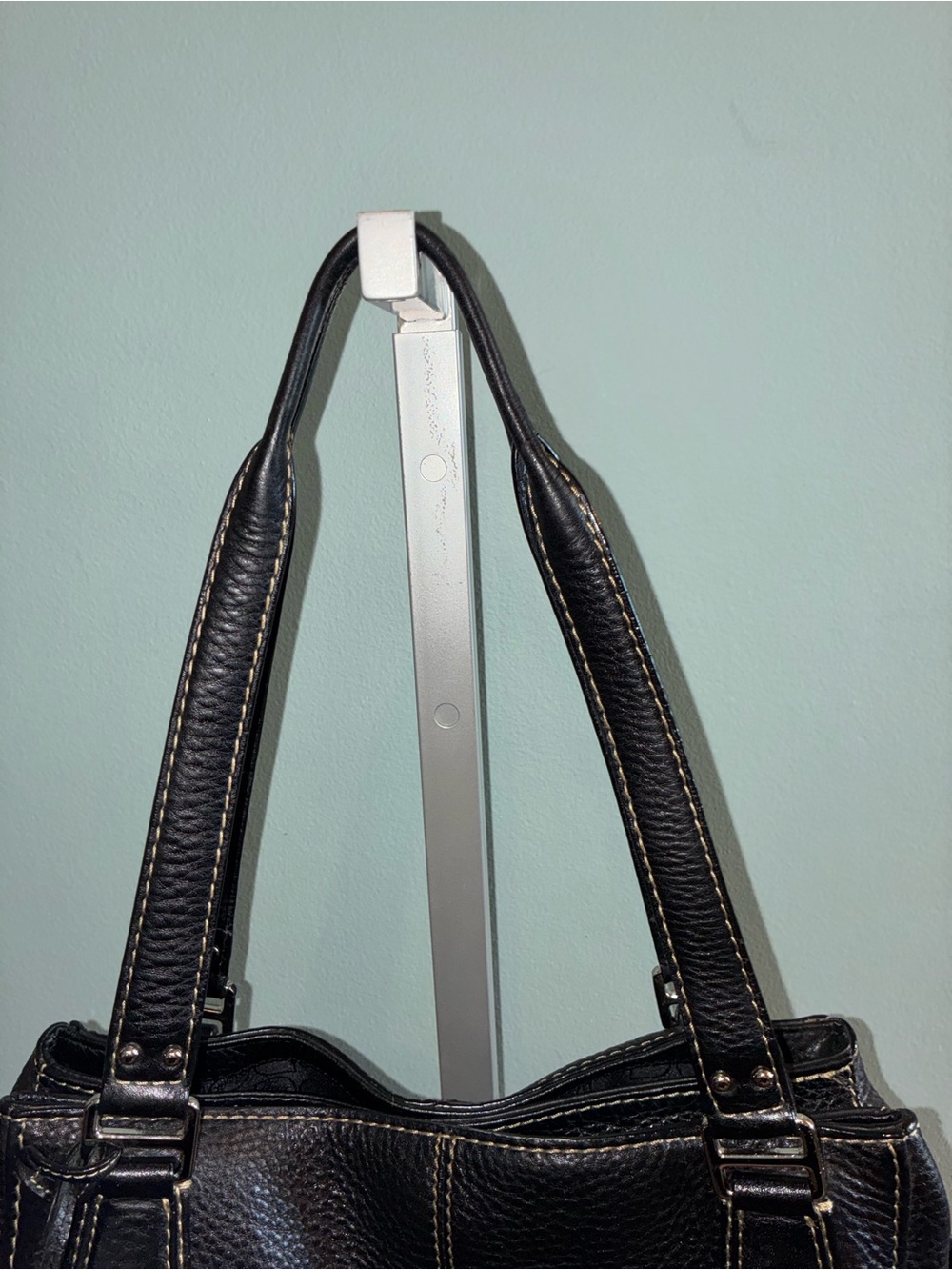 Fossil Black Leather Shoulder Bag - Picture 5 of 11